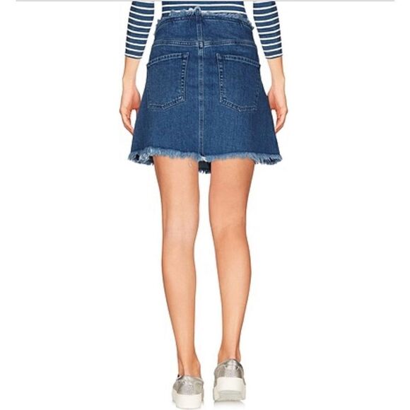 NWT Marques Almeida x 7for All Mankind Denim Skirt - Picture 3 of 9